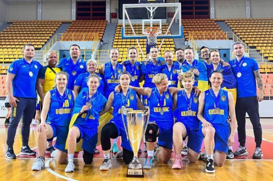 Мужская и женская дефлимпийские сборные Украины стали призерами чемпионатов мира по баскетболу